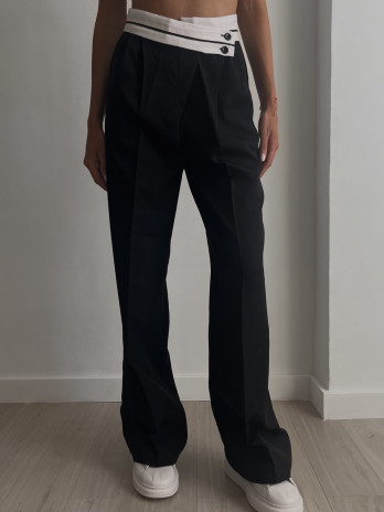 PANTALÓN CINTURA ASIMÉTRICA