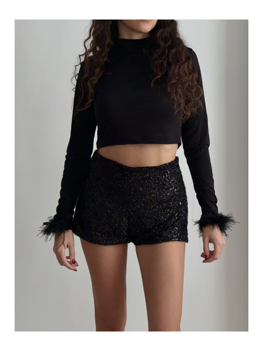 PANTALÓN CORTO BRILLO