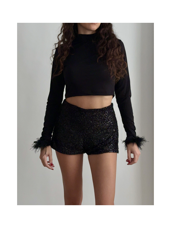 PANTALÓN CORTO BRILLO