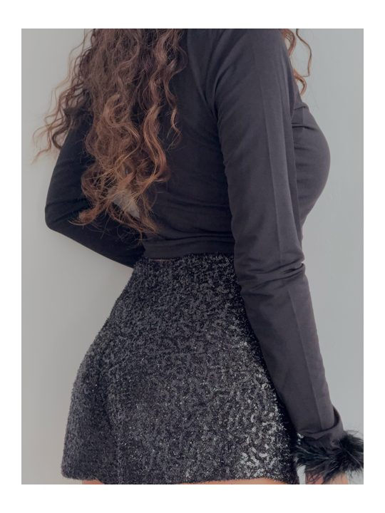 PANTALÓN CORTO BRILLO