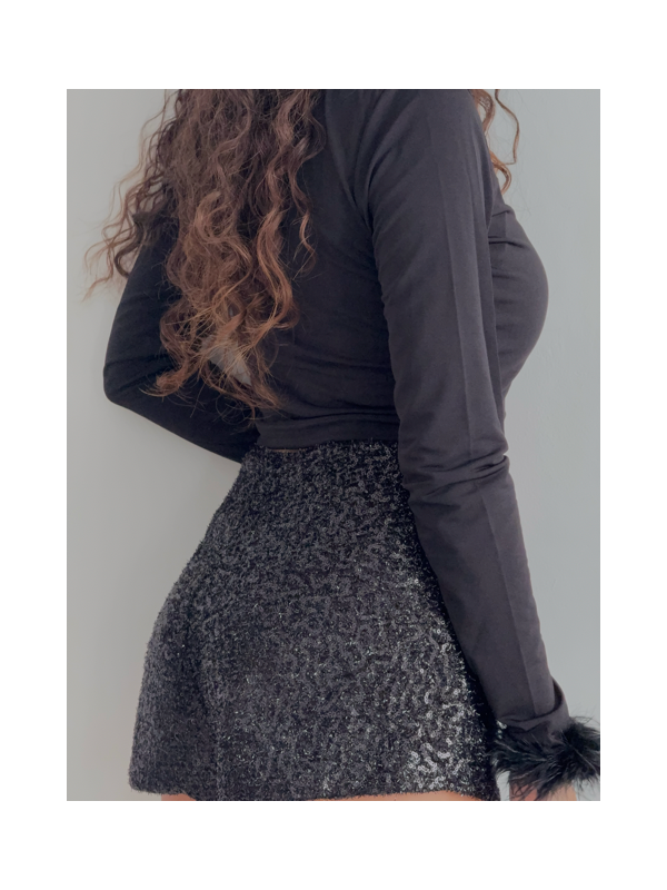 PANTALÓN CORTO BRILLO