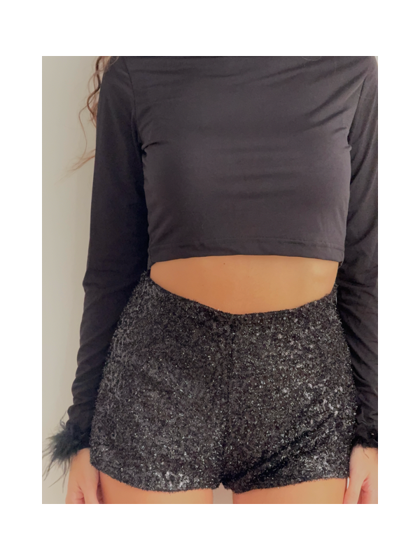 PANTALÓN CORTO BRILLO