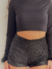 PANTALÓN CORTO BRILLO