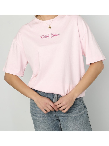 CAMISETA WITH LOVE