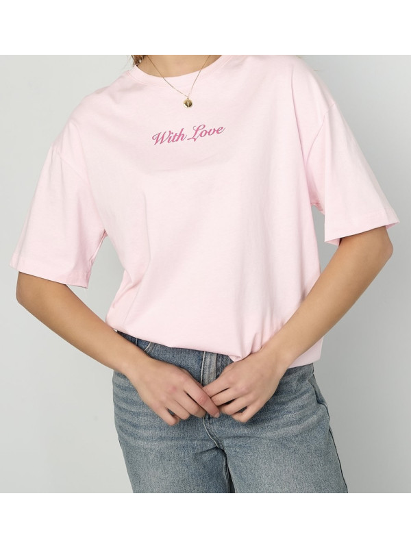 CAMISETA WITH LOVE
