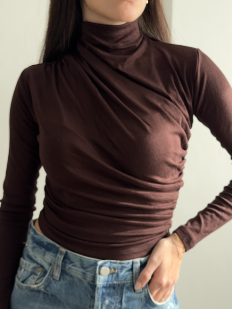 BLUSA CHOCOLATE