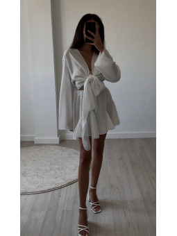 CONJUNTO TOP Y FALDA