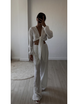 CONJUNTO TOP Y PANTALÓN